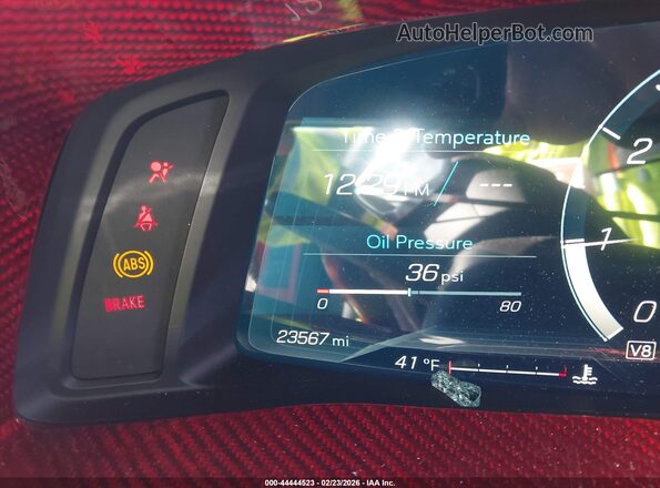 1G1YA2D45P5106409 2023 CHEVROLET CORVETTE Красный 