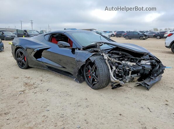 1G1YA2D46S5113345 2025 CHEVROLET CORVETTE Black Передня права чверть