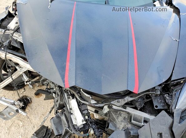 1G1YA2D46S5113345 2025 CHEVROLET CORVETTE Black Вид задньої частини салону
