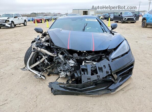1G1YA2D46S5113345 2025 CHEVROLET CORVETTE Black Вид спереду