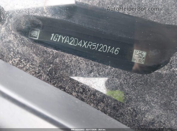 1G1YA2D4XR5120146 2024 CHEVROLET CORVETTE Black 