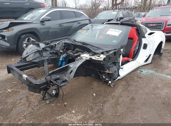 1G1YA2D74G5102748 2016 CHEVROLET CORVETTE White Vista tres cuartos delantera izquierda