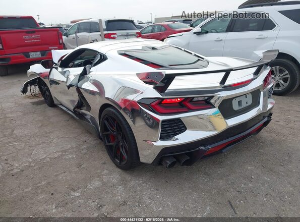 1G1YB2D43M5122343 2021 CHEVROLET CORVETTE Silver Задня ліва чверть