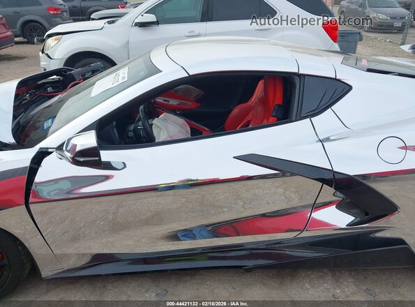 1G1YB2D43M5122343 2021 CHEVROLET CORVETTE Silver 