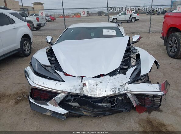 1G1YB2D43M5122343 2021 CHEVROLET CORVETTE Silver Вид задньої частини салону