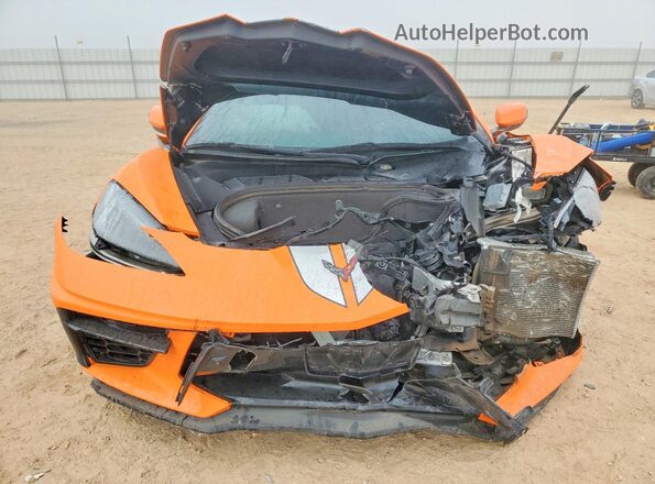 1G1YB2D4XR5117700 2024 CHEVROLET CORVETTE Orange Front view
