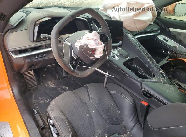 1G1YB2D4XR5117700 2024 CHEVROLET CORVETTE Orange Dashboard view