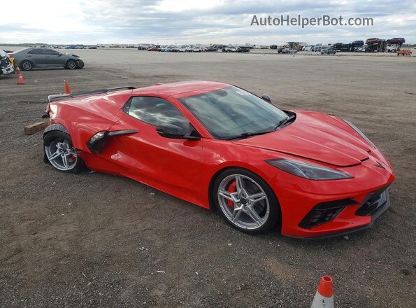 1G1YB3D47M5111836 2021 CHEVROLET CORVETTE Red 
