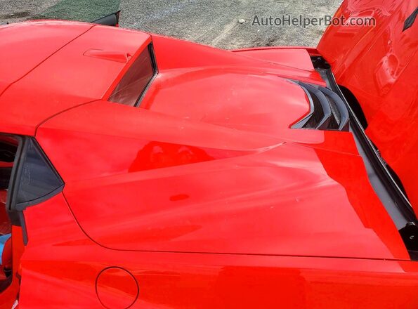 1G1YB3D47M5111836 2021 CHEVROLET CORVETTE Red 