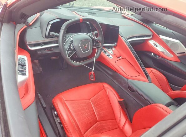 1G1YB3D47M5111836 2021 CHEVROLET CORVETTE Red 
