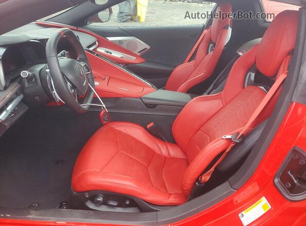 1G1YB3D47M5111836 2021 CHEVROLET CORVETTE Red 