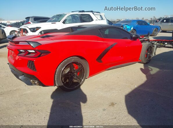 1G1YB3D49M5118075 2021 CHEVROLET CORVETTE Red Հետևի աջ
