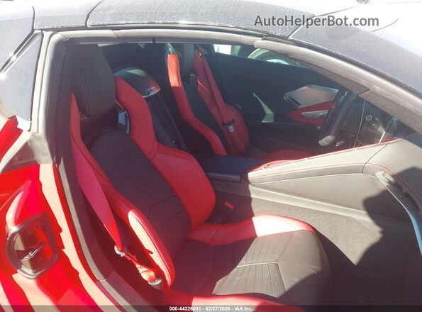 1G1YB3D49M5118075 2021 CHEVROLET CORVETTE Red VIN կոդի պիտակի տեսք