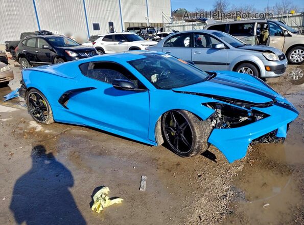 1G1YC2D44M5120193 2021 CHEVROLET CORVETTE Blue 