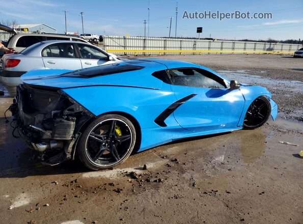 1G1YC2D44M5120193 2021 CHEVROLET CORVETTE Blue 