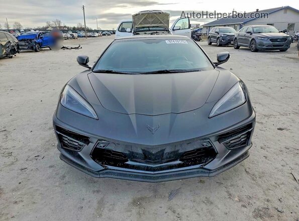 1G1YC3D41M5125437 2021 CHEVROLET CORVETTE Black Vista frontal