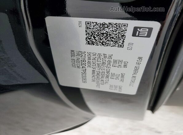 1G1YC3D41M5125437 2021 CHEVROLET CORVETTE Black Vista del compartimento del motor