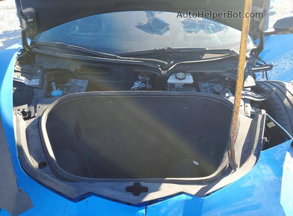 1G1YC3D42M5115984 2021 CHEVROLET CORVETTE Blue Սալոնի հետևի տեսք