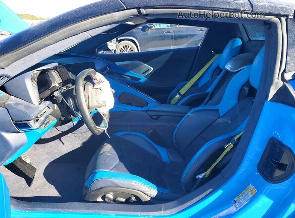 1G1YC3D42M5115984 2021 CHEVROLET CORVETTE Blue Սալոնի դիմացի տեսք