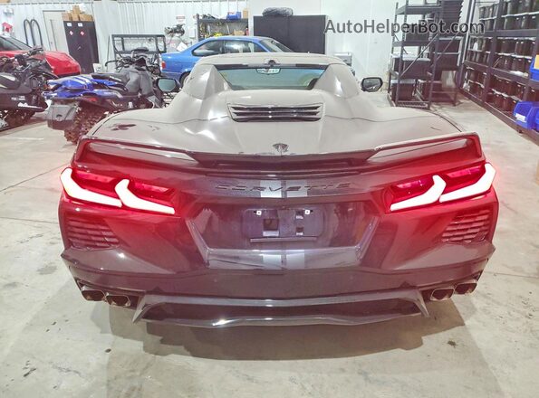 1G1YC3D46P5503045 2023 CHEVROLET CORVETTE Черный Вид сзади