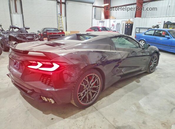 1G1YC3D46P5503045 2023 CHEVROLET CORVETTE Черный Задняя правая четверть