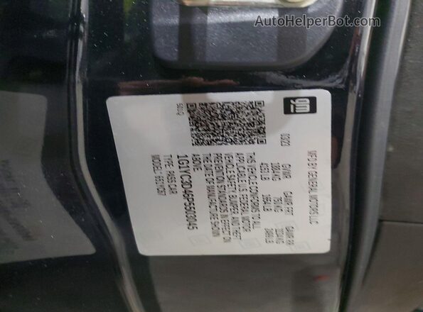 1G1YC3D46P5503045 2023 CHEVROLET CORVETTE Черный Вид наклейки с VIN-кодом
