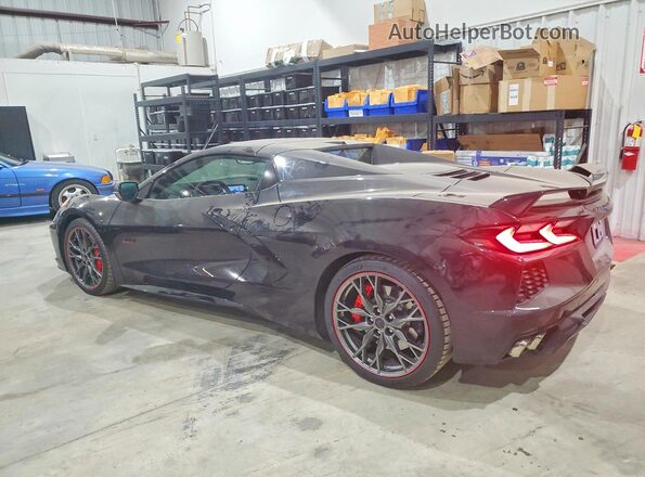 1G1YC3D46P5503045 2023 CHEVROLET CORVETTE Черный Задняя левая четверть