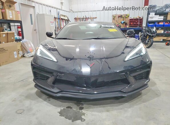 1G1YC3D46P5503045 2023 CHEVROLET CORVETTE Черный Вид спереди