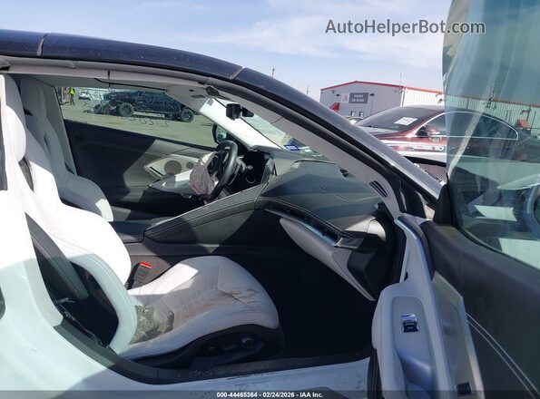 1G1YC3D49P5111340 2023 CHEVROLET CORVETTE White წინა სალონის ხედი