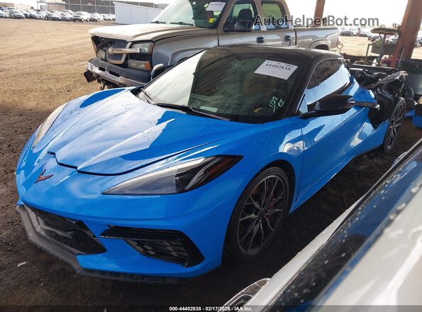 1G1YC3D4XP5134836 2023 CHEVROLET CORVETTE Blue Przód lewy