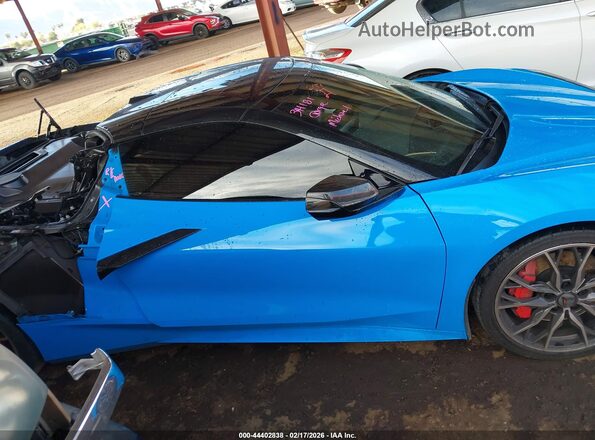1G1YC3D4XP5134836 2023 CHEVROLET CORVETTE Blue Widok wnętrza 360 stopni