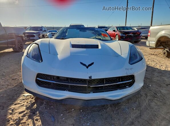 1G1YM2D72J5102245 2018 CHEVROLET CORVETTE White 