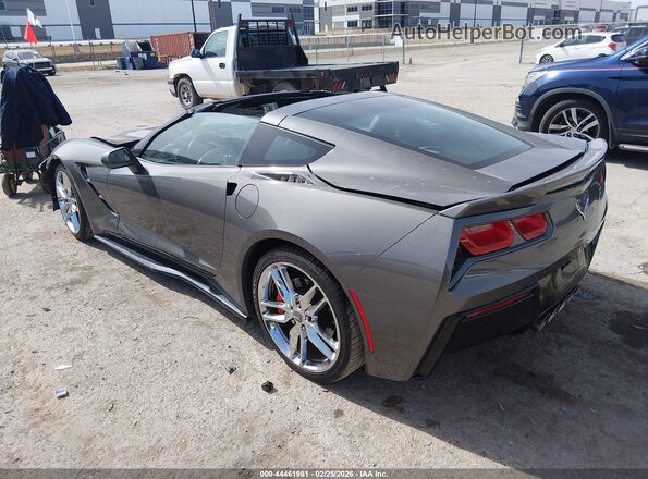 1G1YM2D73G5111075 2016 CHEVROLET CORVETTE Gray Задня ліва чверть