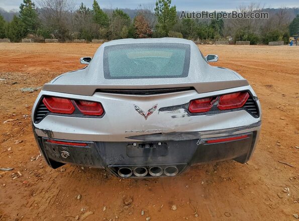 1G1YM2D79H5118078 2017 CHEVROLET CORVETTE Silver Vista trasera