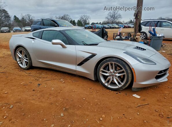1G1YM2D79H5118078 2017 CHEVROLET CORVETTE Silver Delantero derecho