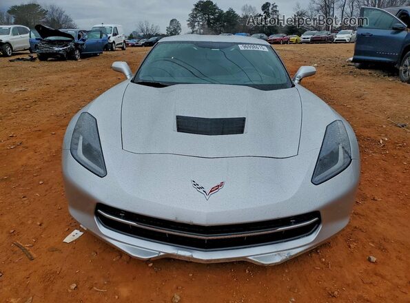 1G1YM2D79H5118078 2017 CHEVROLET CORVETTE Silver Vista frontal