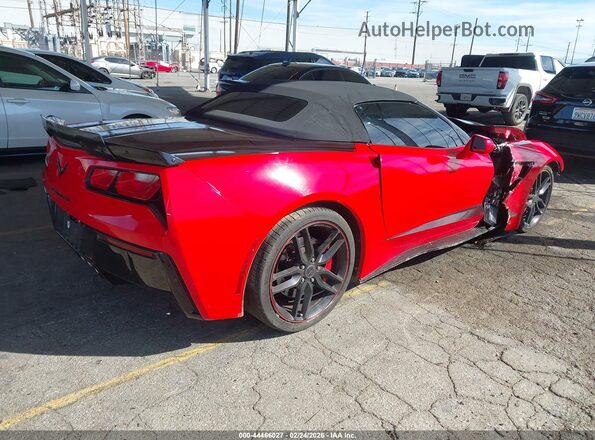 1G1YM3D77H5121342 2017 CHEVROLET CORVETTE Red 