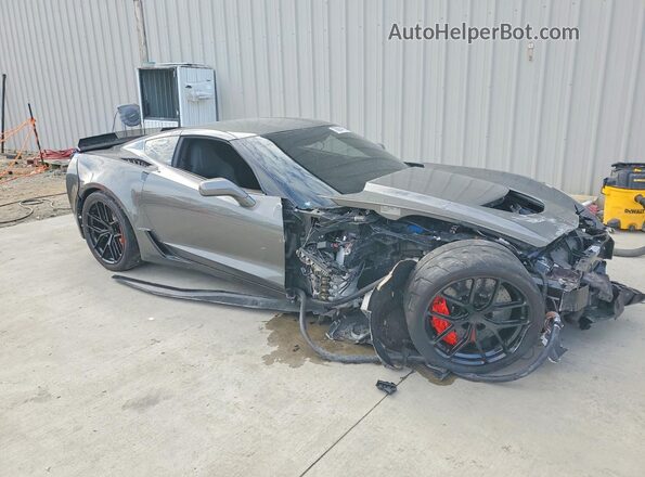 1G1YR2D63G5607499 2016 CHEVROLET CORVETTE Gray Przód prawy
