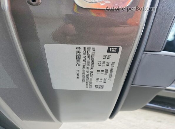 1G1YR2D63G5607499 2016 CHEVROLET CORVETTE Gray Widok komory silnika