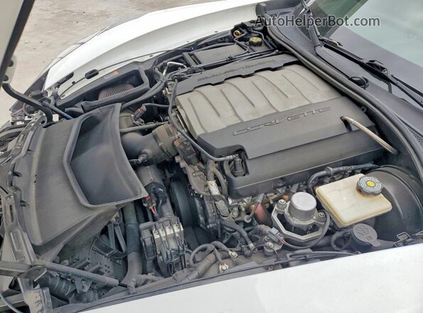1G1YY2D72H5107685 2017 CHEVROLET CORVETTE White Սալոնի հետևի տեսք