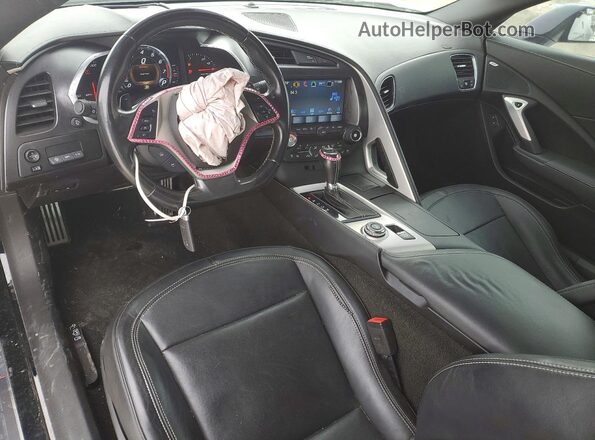 1G1YY2D78J5101038 2018 CHEVROLET CORVETTE Black Вид панелі приладів