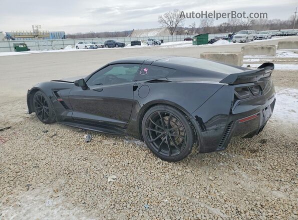 1G1YY2D78J5101038 2018 CHEVROLET CORVETTE Black Задня ліва чверть