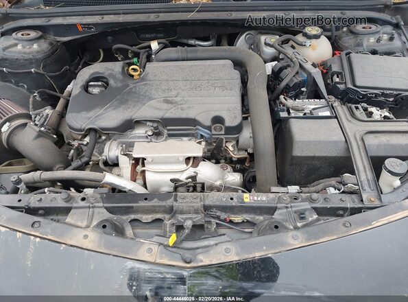1G1ZB5ST0KF176318 2019 CHEVROLET MALIBU Black Вид ззаду