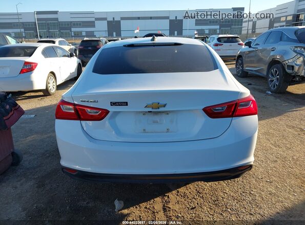 1G1ZB5ST5JF242053 2018 CHEVROLET MALIBU White 