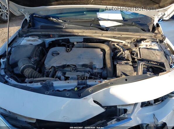 1G1ZB5ST5JF242053 2018 CHEVROLET MALIBU White Widok z tyłu