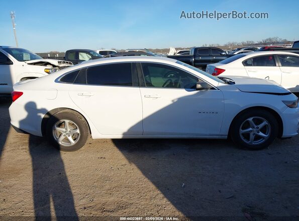 1G1ZB5ST5JF242053 2018 CHEVROLET MALIBU White Widok wnętrza z tyłu