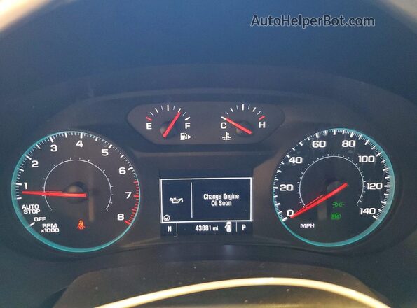 1G1ZB5ST6SF113546 2025 CHEVROLET MALIBU Tan Instrument cluster view