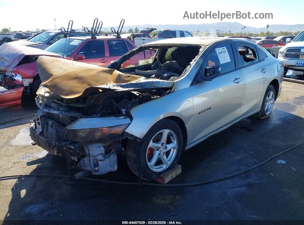 1G1ZB5ST8GF336355 2016 CHEVROLET MALIBU Silver Przód lewy