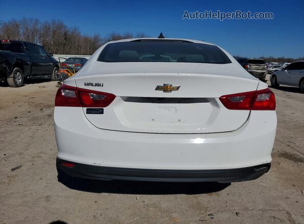 1G1ZC5ST1KF210957 2019 CHEVROLET MALIBU White Вид ззаду