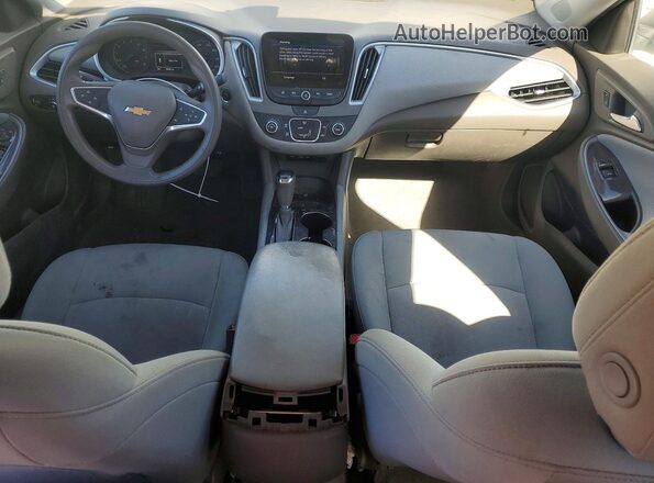 1G1ZC5ST1KF210957 2019 CHEVROLET MALIBU White Вид панелі приладів